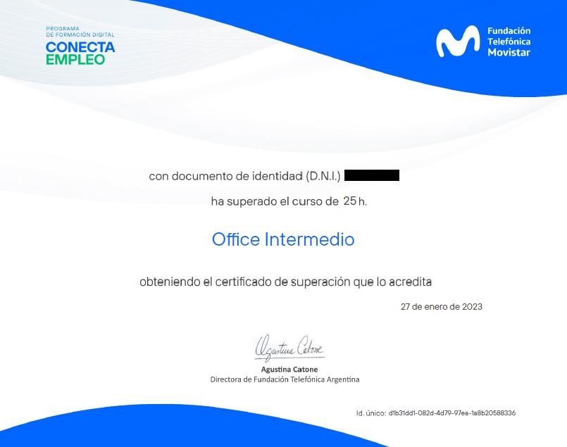 Certificado 4